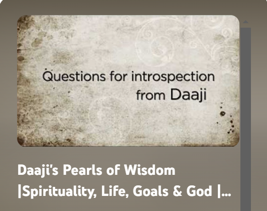 Daajis Pearls of Wisdom
